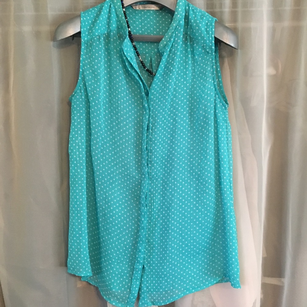Zara Sleeveless Blouse